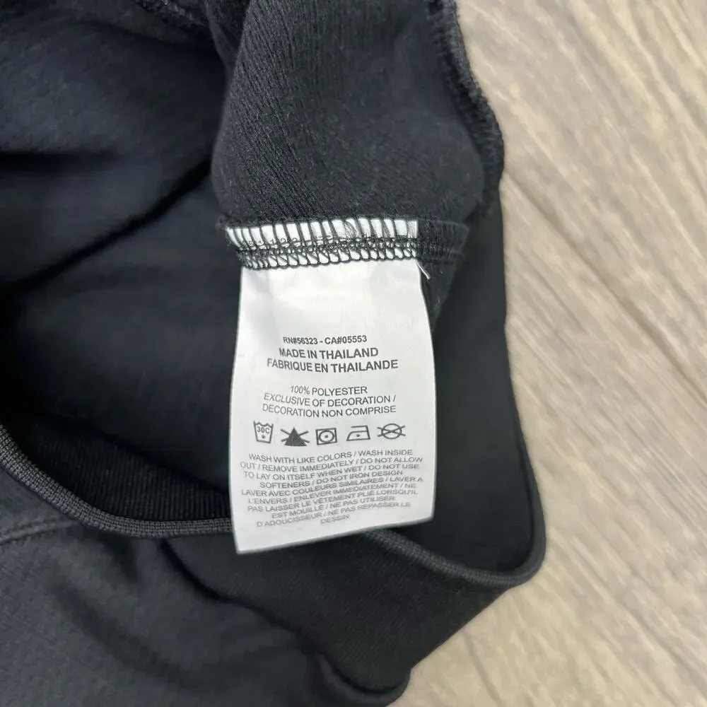 Nike Kobe Hoodie Sz Medium Big Kids Black White Therma Fit Pullover $52